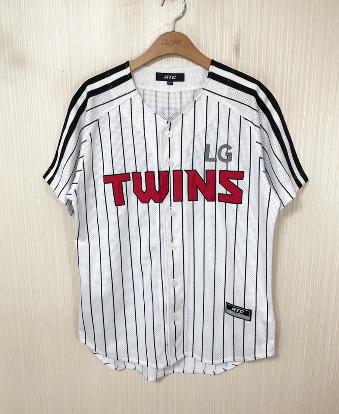 KBO ATC LG트윈스 홈유니폼/져지 100 #33 박용택 상품이미지2