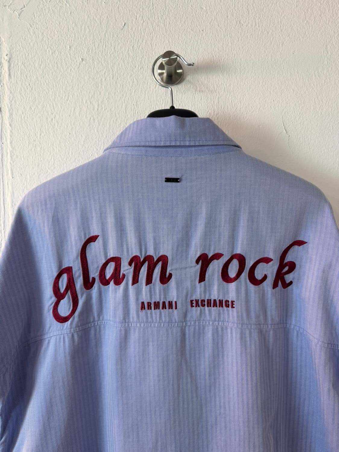 아르마니 익스체인지 Glam Rock 헤링본 셔츠 상품이미지1