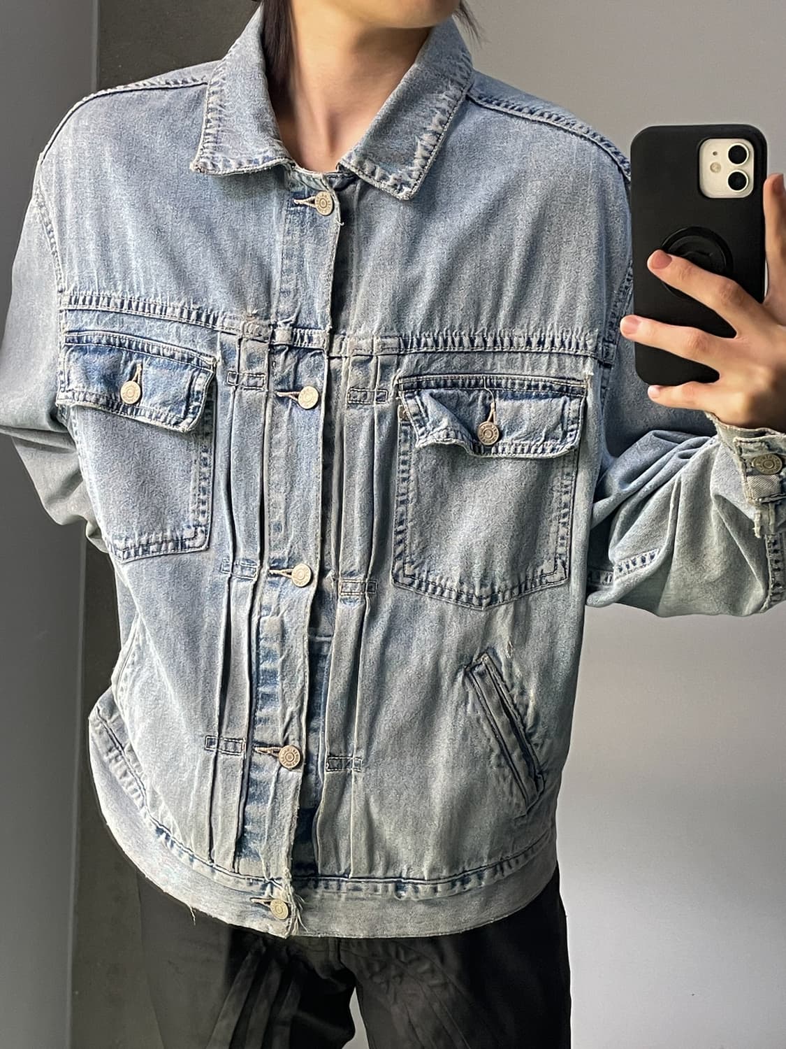 RRL 보로 데님 트러커 자켓 상품이미지1