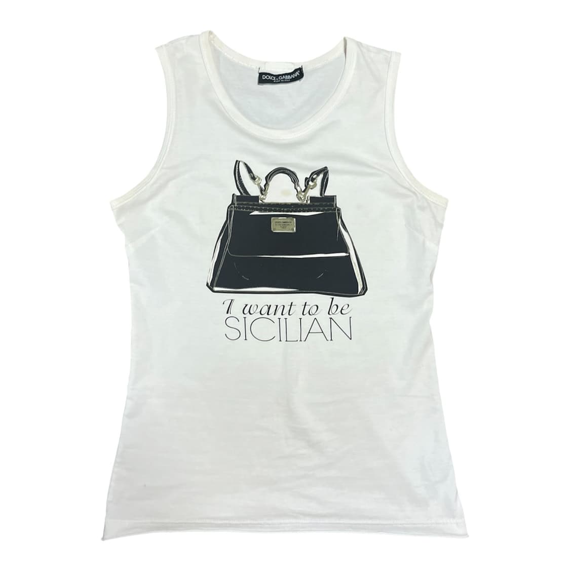 Dolce & Gabbana SICILIAN 가방 프린팅 슬리브리스 상품이미지1