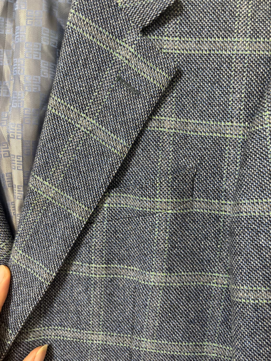 지방시 남성 자켓 블루 상품이미지3