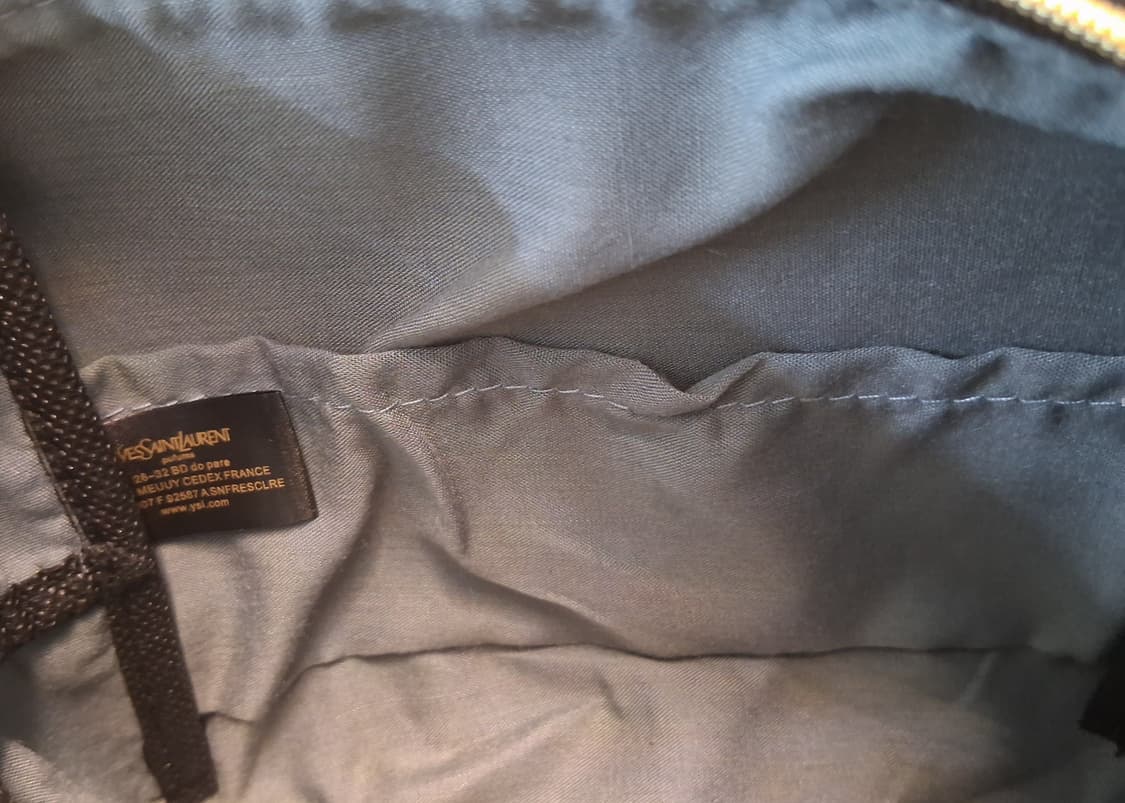 입생로랑 YSL 블랙 벨벳 파우치 (새제품) 상품이미지7