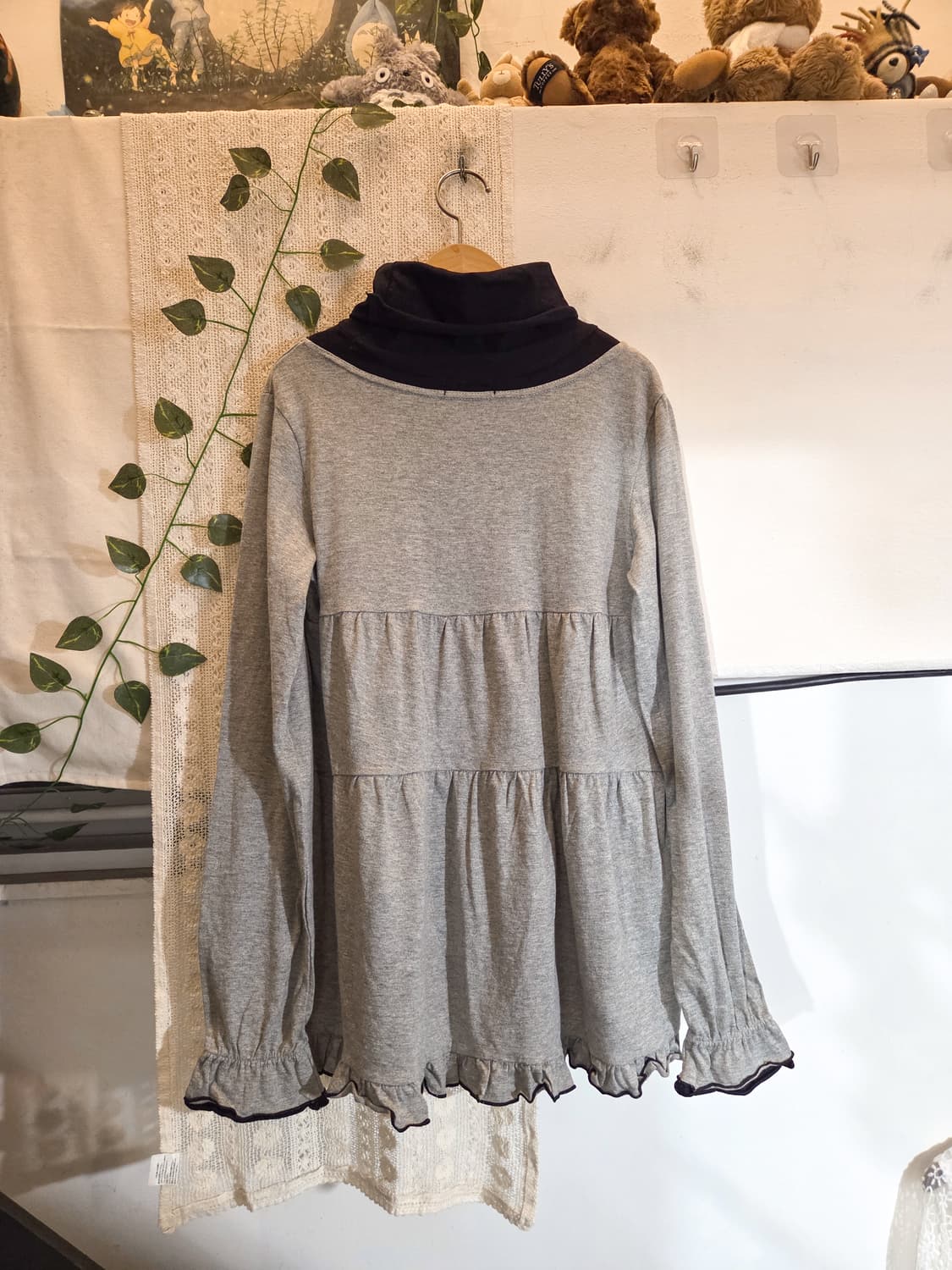 일체형 캉캉 목폴라 슬리브 상품이미지4