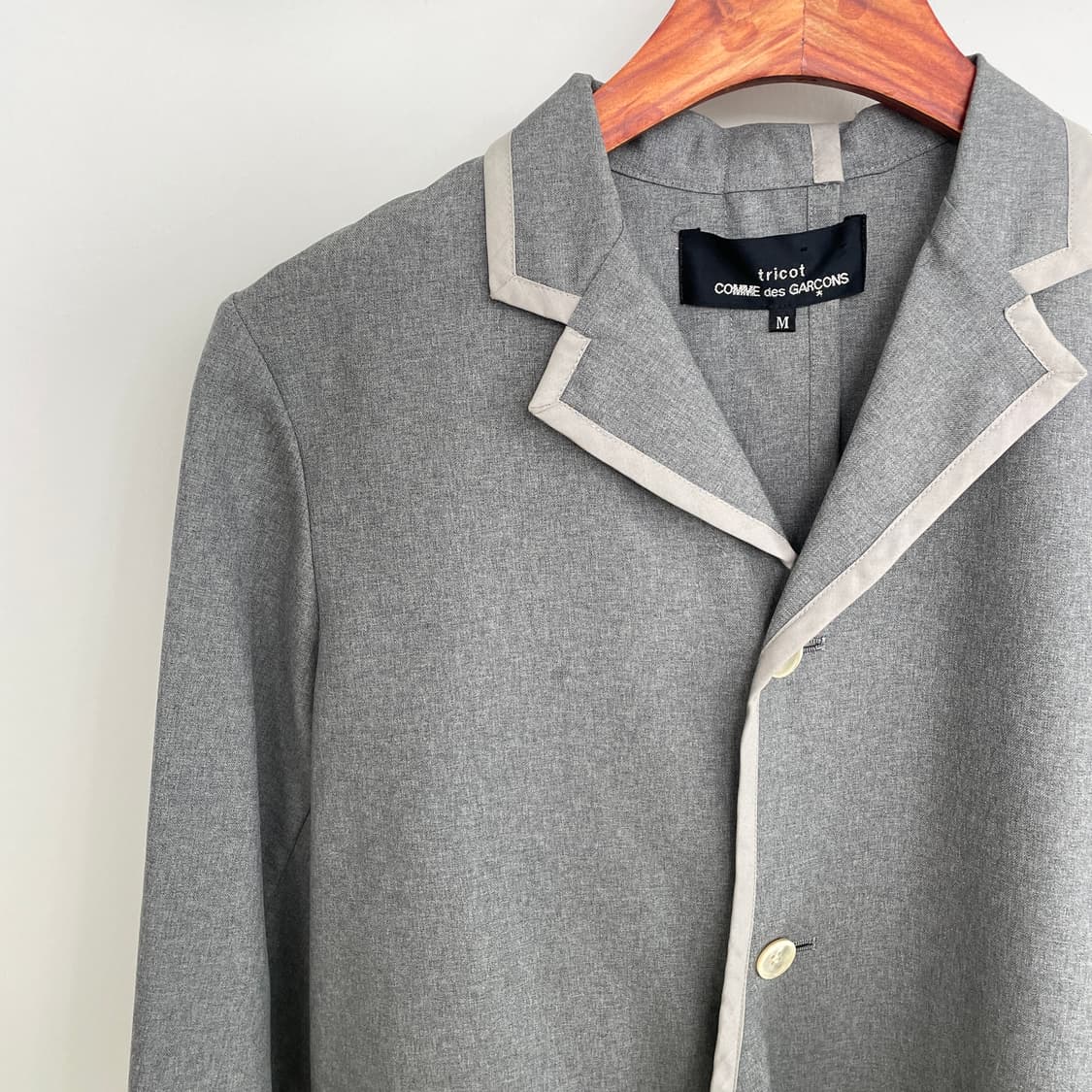 꼼데가르송 비대칭 테일러드 자켓 상품이미지4