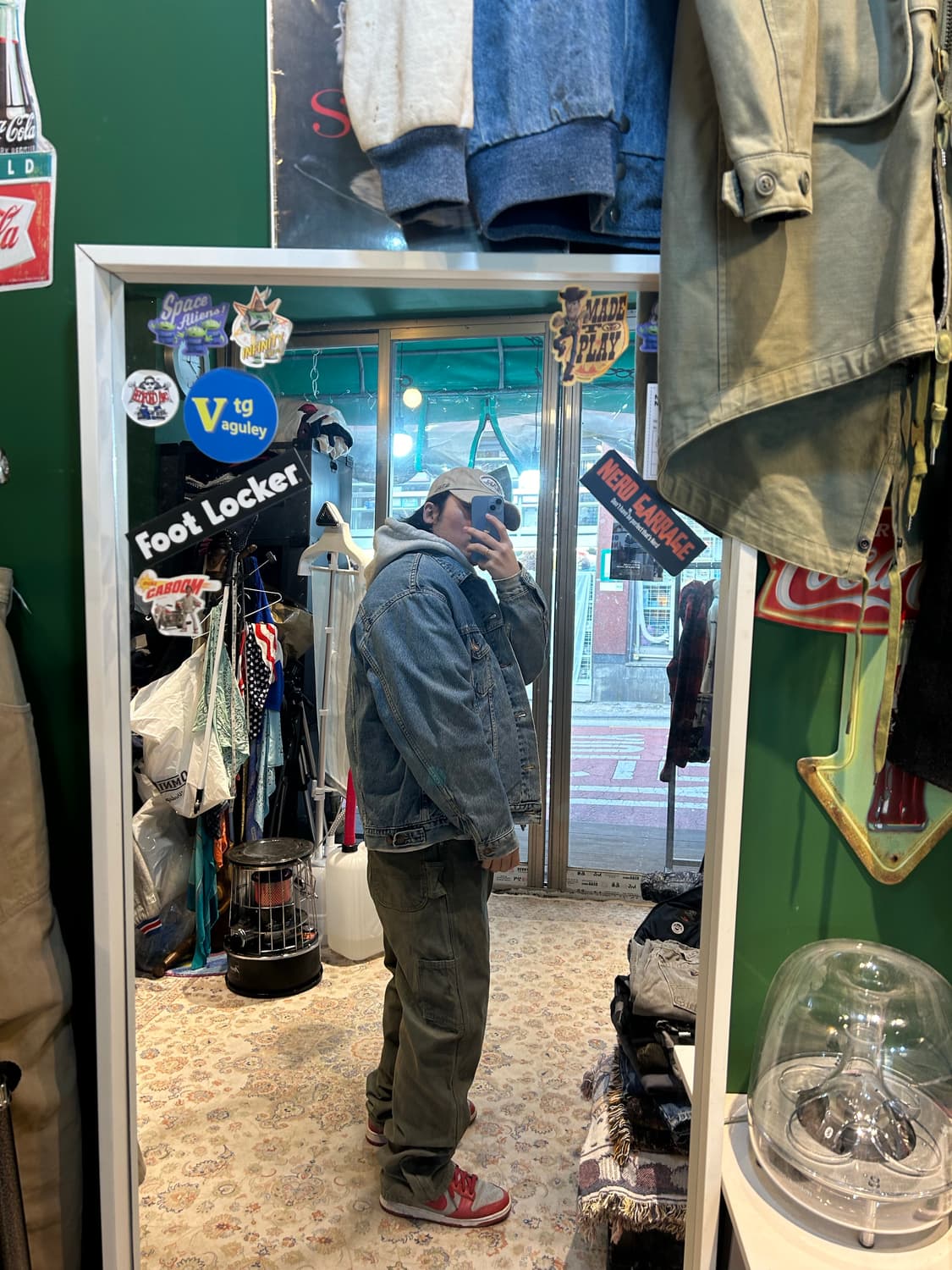 빈티지 디키드덕캔버스mos 34in 상품이미지8