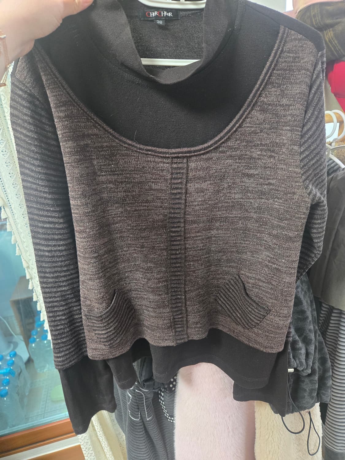 코모레비 빈티지 일본 레이어드 이중 티셔츠 상품이미지1