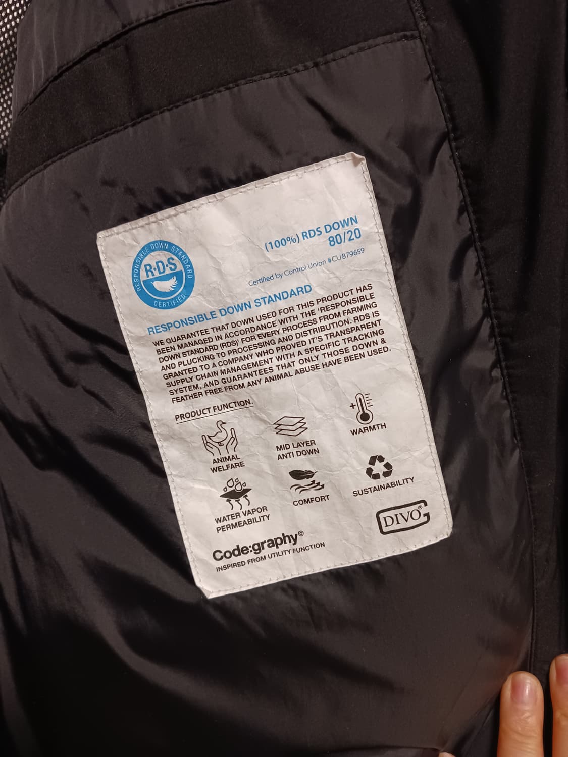 코드그라피 푸퍼패딩 상품이미지4