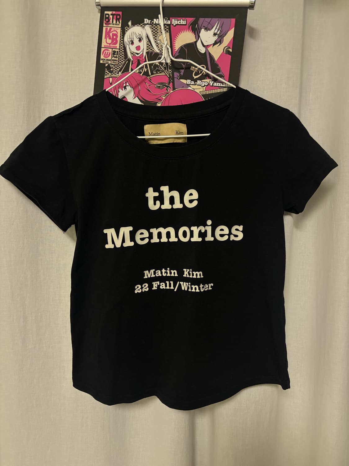 마뗑킴 스판 블랙 반소매 상품이미지1