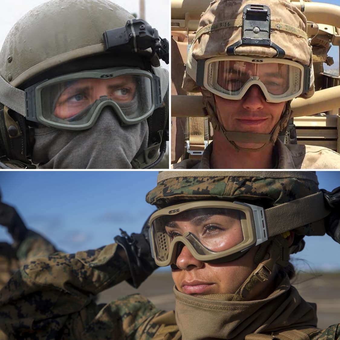 (거의 새것)ESS 미군 보급용 택티컬 전술 고글 상품이미지3