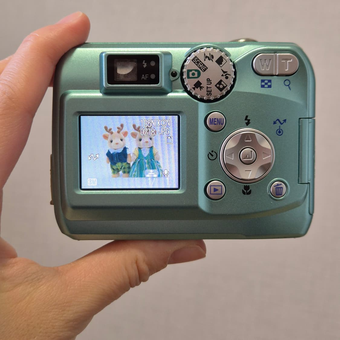 미품💎 니콘 쿨픽스 3200 ✨ 티파니블루(민트) 레어  💚 💎 상품이미지2