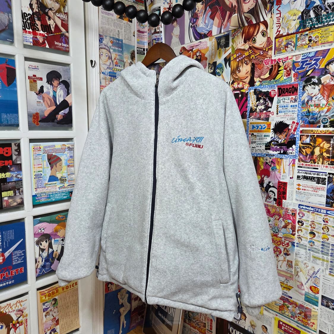 00'S 후부 리버시블 후리스 바람막이 점퍼 상품이미지3