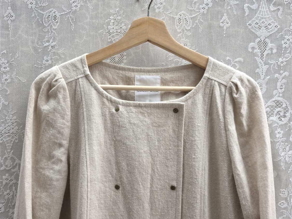 코코푸푸 리넨 자켓 (made in japan) 상품이미지3