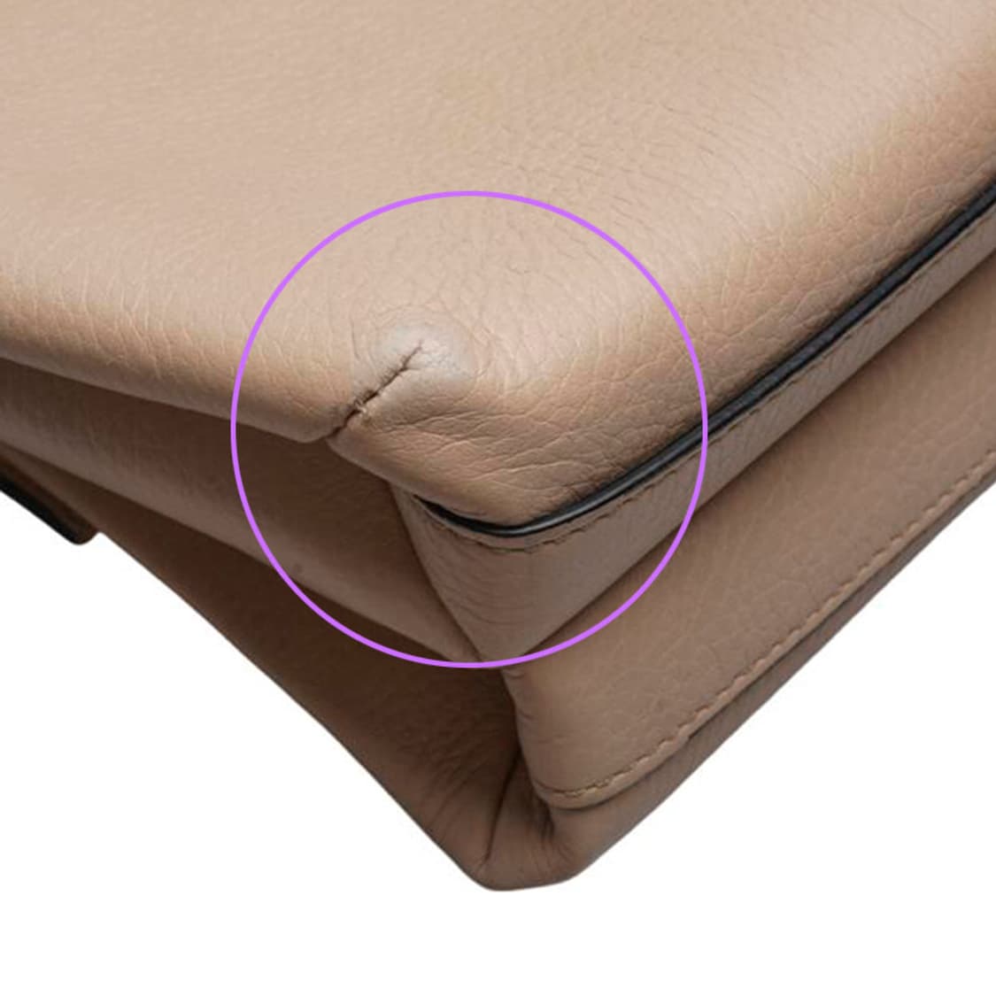 (중고) 마르니 베이지 탑 핸들 토트백 상품이미지9