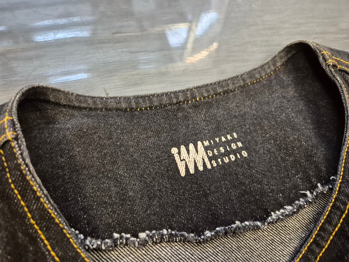 80s MIYAKE DESIGN STUDIO 이세이미야케 데님자켓 상품이미지8