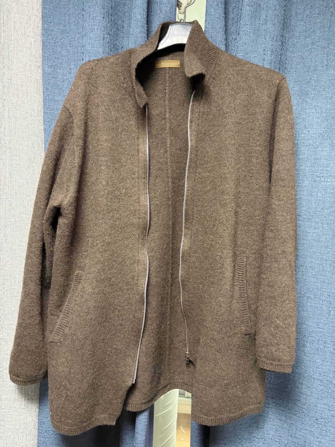 요지 야마모토 ys for men 밤색가디건 상품이미지1