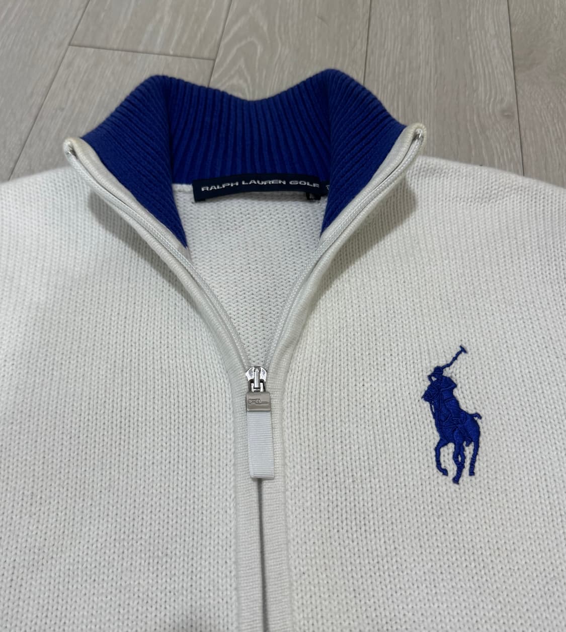 폴로 랄프로렌 골프  우먼스 빅포니 코튼집업 상품이미지2