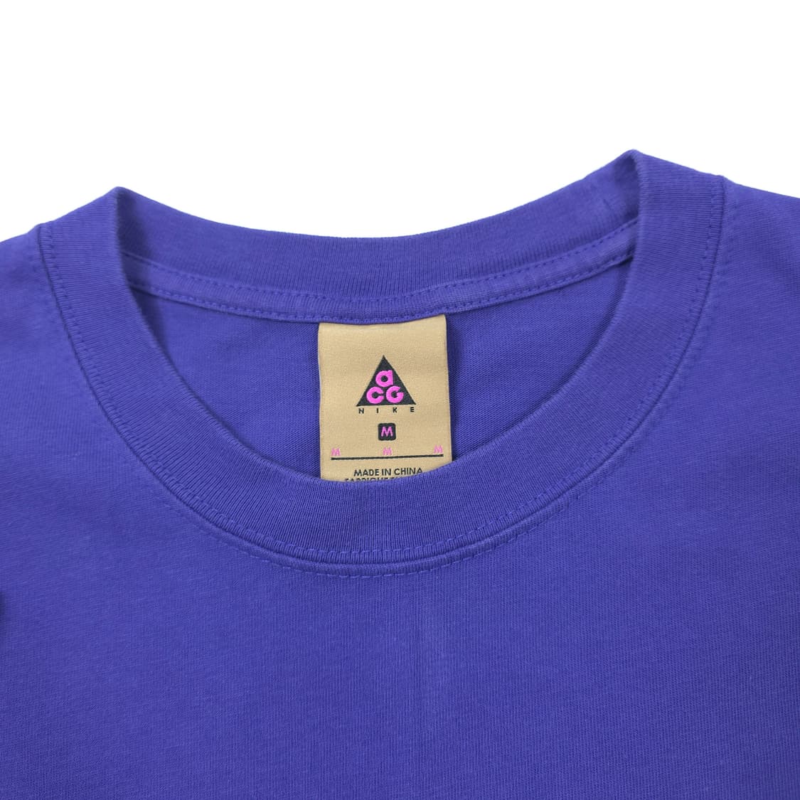 나이키acg 자수로고 티셔츠 퍼플 (M) 상품이미지4