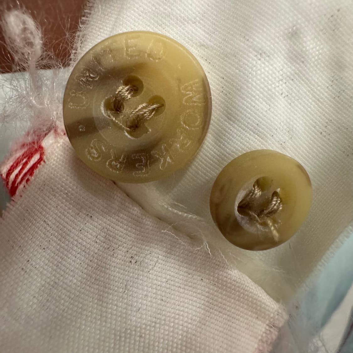 100 유나이티드 워커스 남자 레드 스티치 루즈핏 셔츠 상품이미지4