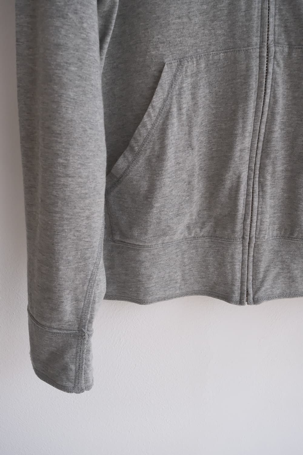 Exposed seam hood zip-up 상품이미지6