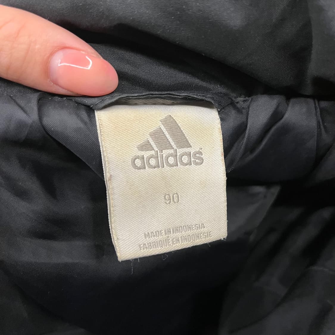 [정품/xs,90] 아디다스 패딩 자켓 블랙 b15 상품이미지8