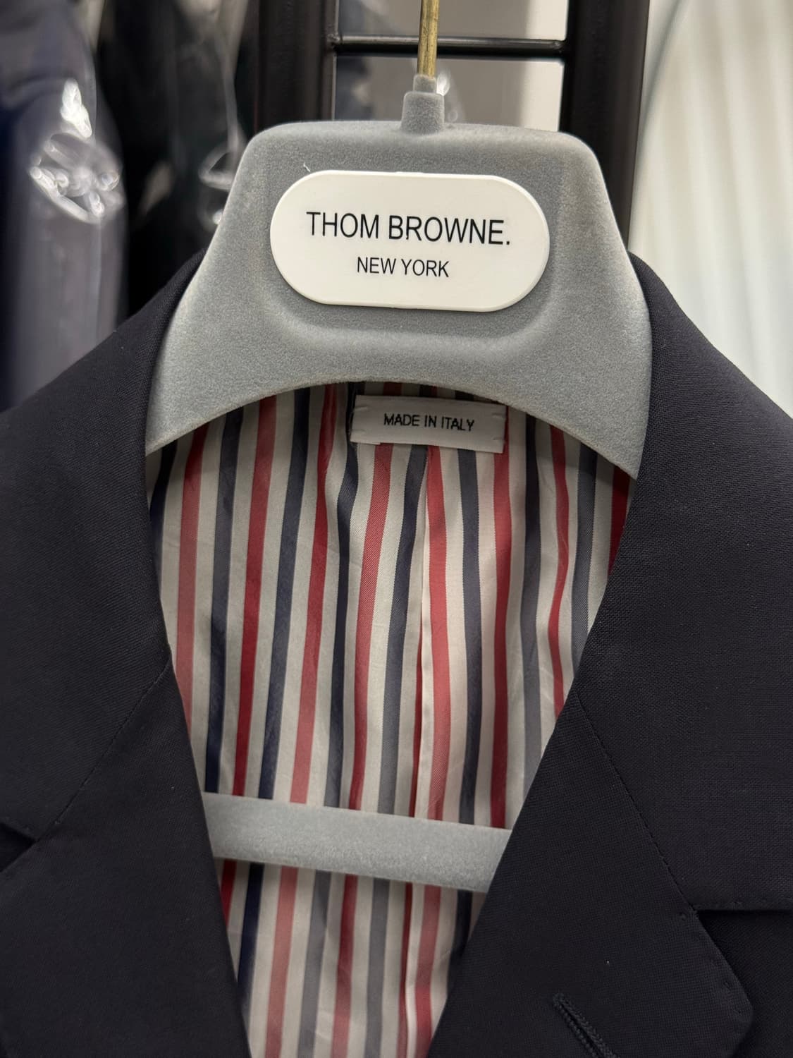[4] 톰브라운 사선완장 울 블레이저 자켓 상품이미지6