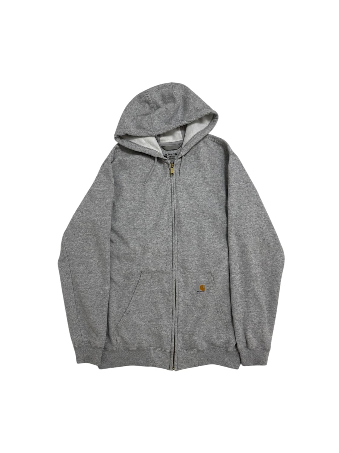 칼하트 그레이 기모 후드집업 상품이미지5