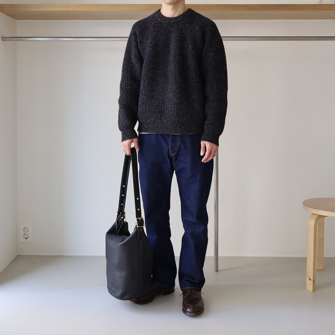 1990s Duffle Bag Large Black 상품이미지10