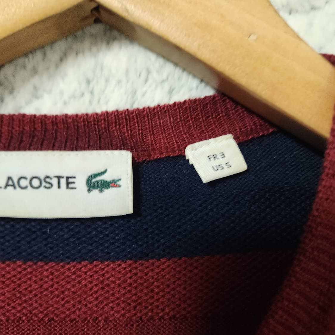 J386 [95] 라코스테 남성 스트라이프 니트 상품이미지6