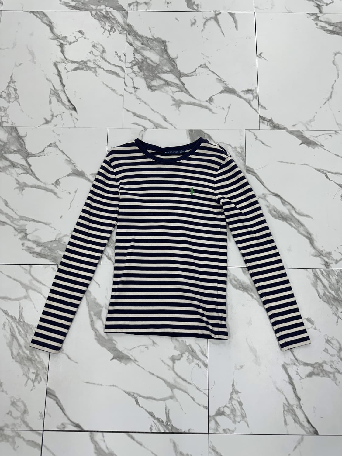 폴로 랄프로렌 스트라이프 긴팔 티셔츠 상품이미지1