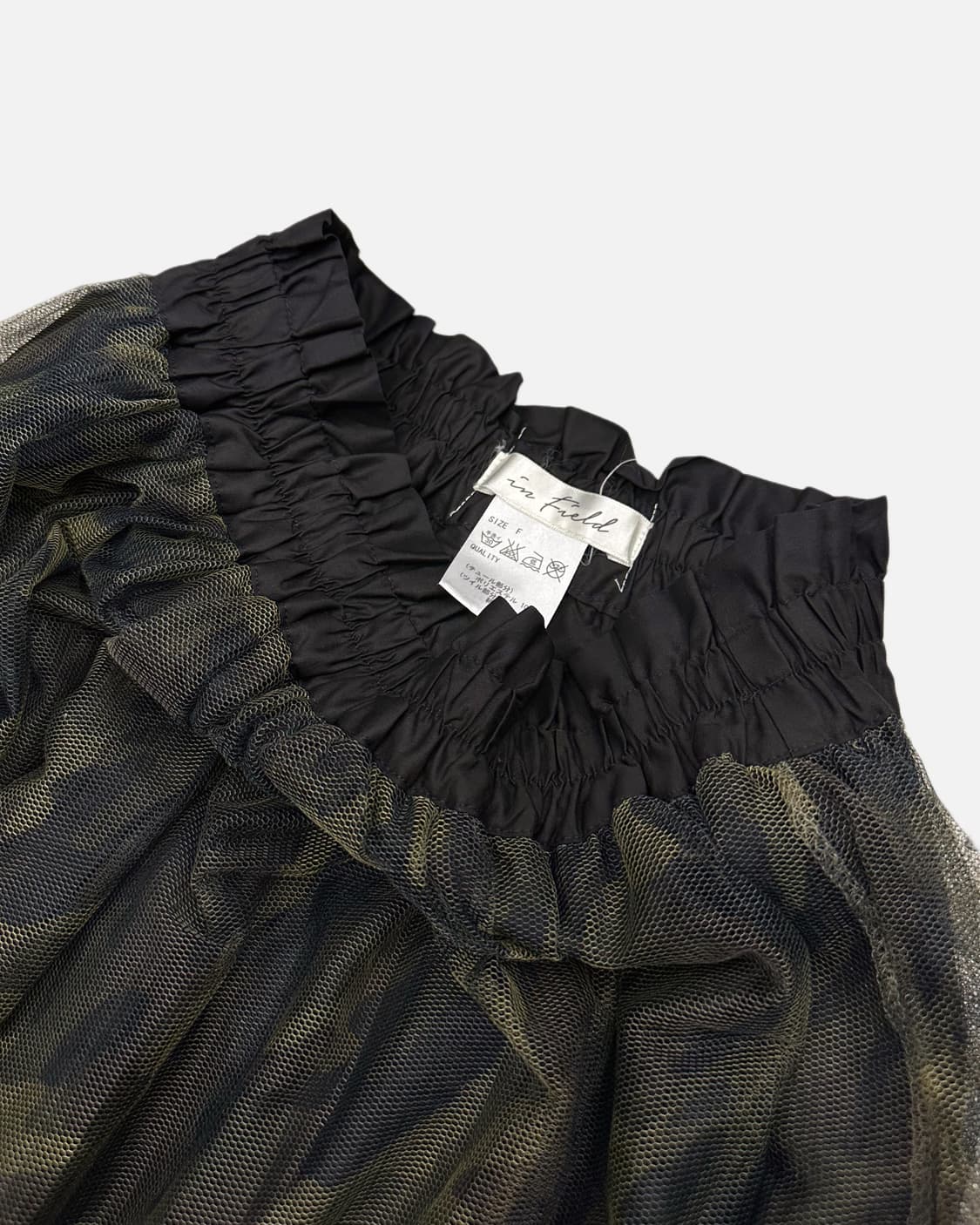 camo lace layered skirt 상품이미지3