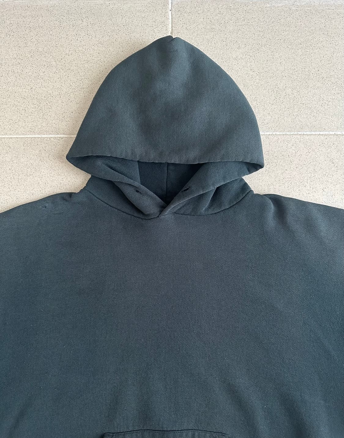 00s 빈티지 러셀 후드 블랙 XL 상품이미지4