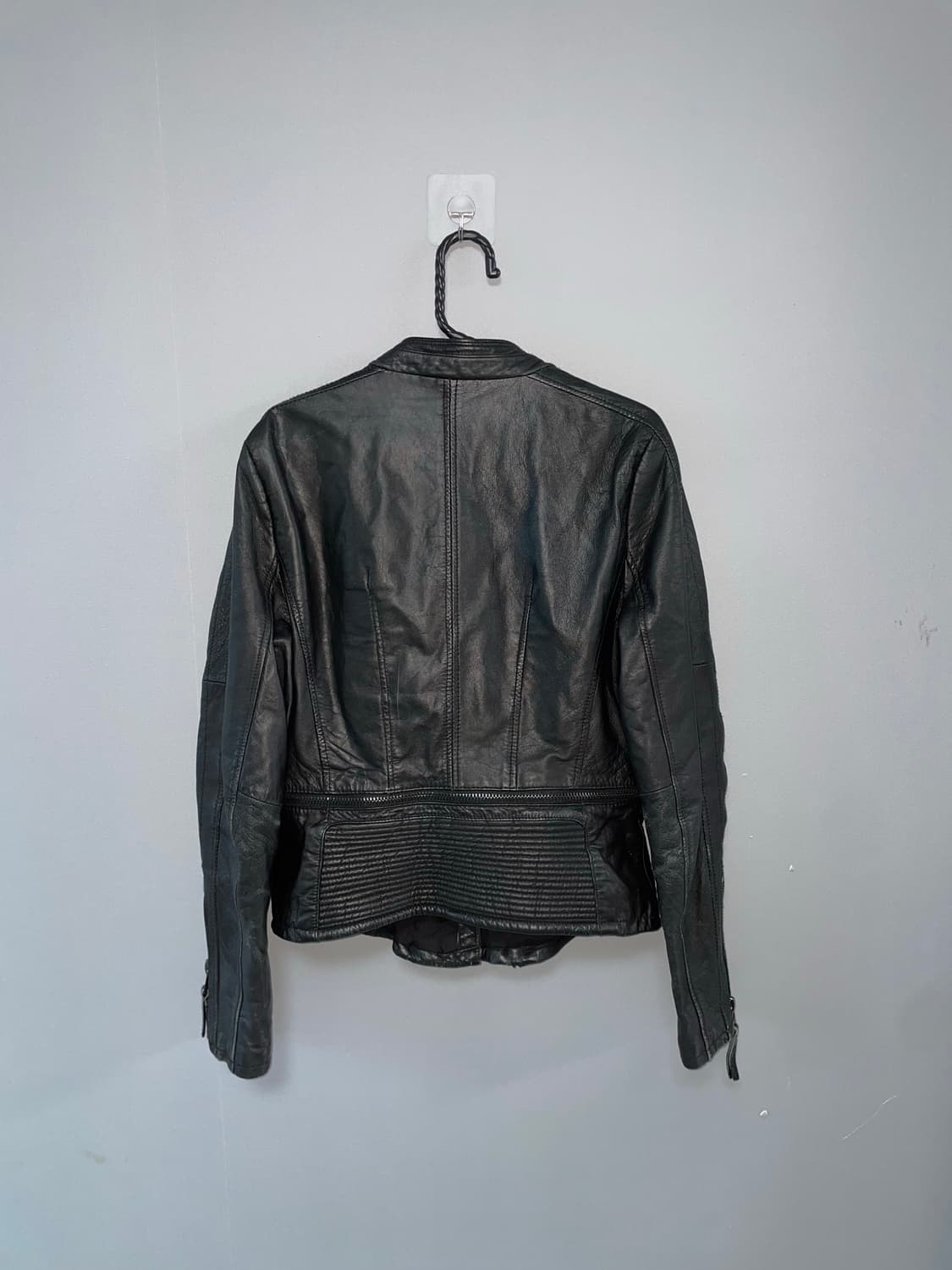 Zara short leather jacket 상품이미지8