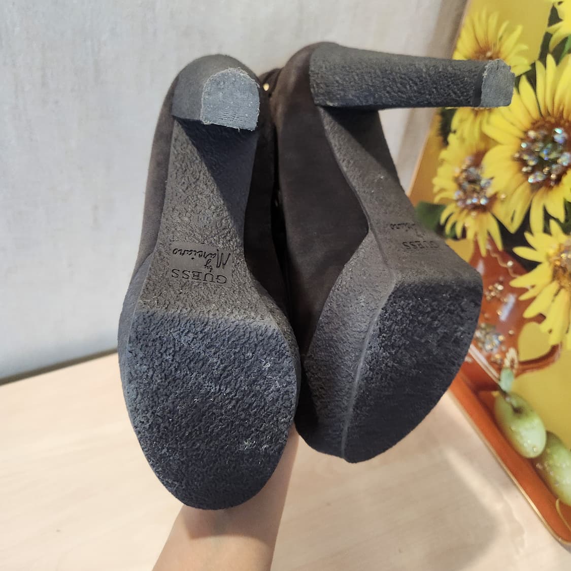 “GUESS 마르시아노 퍼폼 하이힐부츠｜빈티지 윈터 코디의 끝판왕”
 상품이미지6