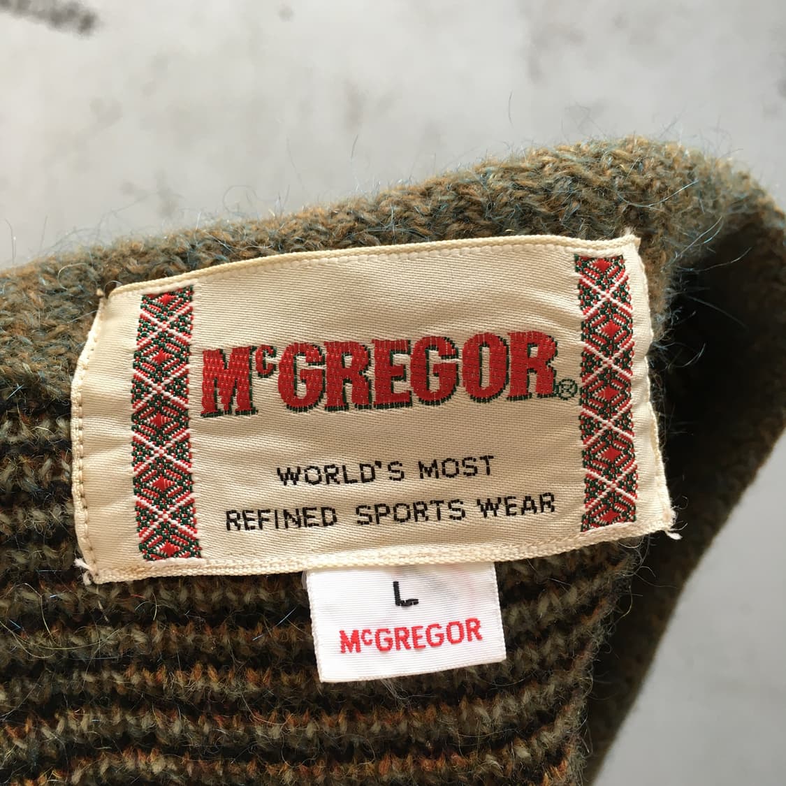 1990‘s McGregor Acrylic Knit 상품이미지5