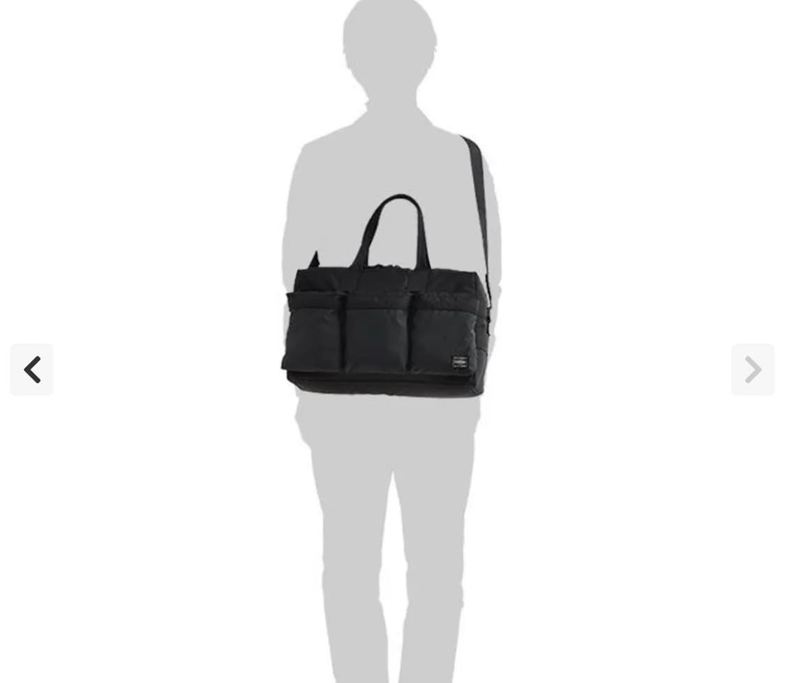 포터 투웨이 더플백 네이비 상품이미지2