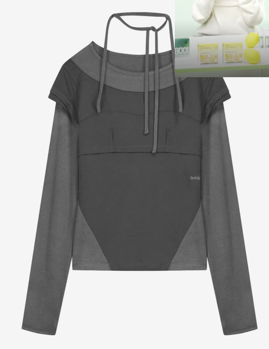 오호스 홀터 스트랩 슬리브 상품이미지1