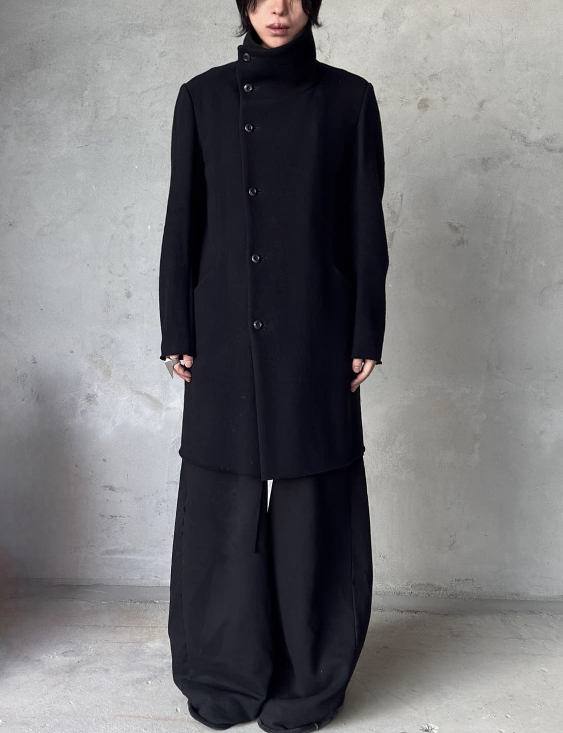 Attachment 하이넥 코트 상품이미지4