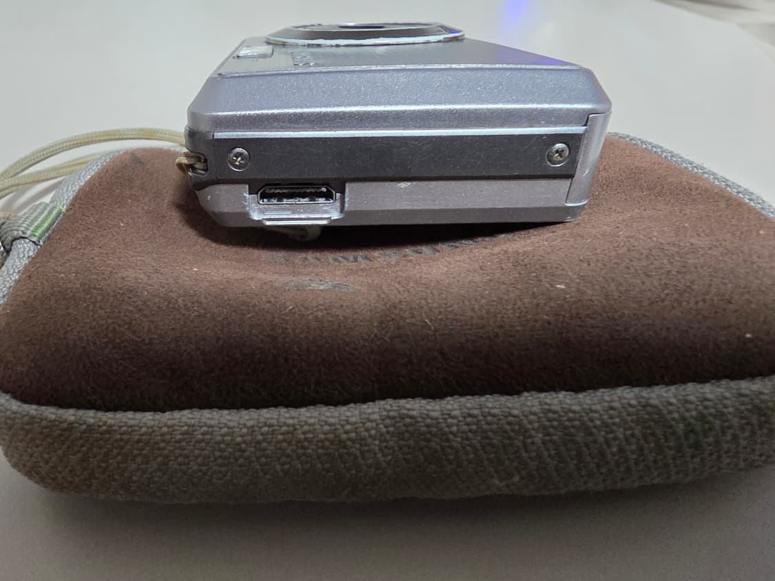 삼성 블루 ES55 빈티지 레트로 디지털카메라 상품이미지3