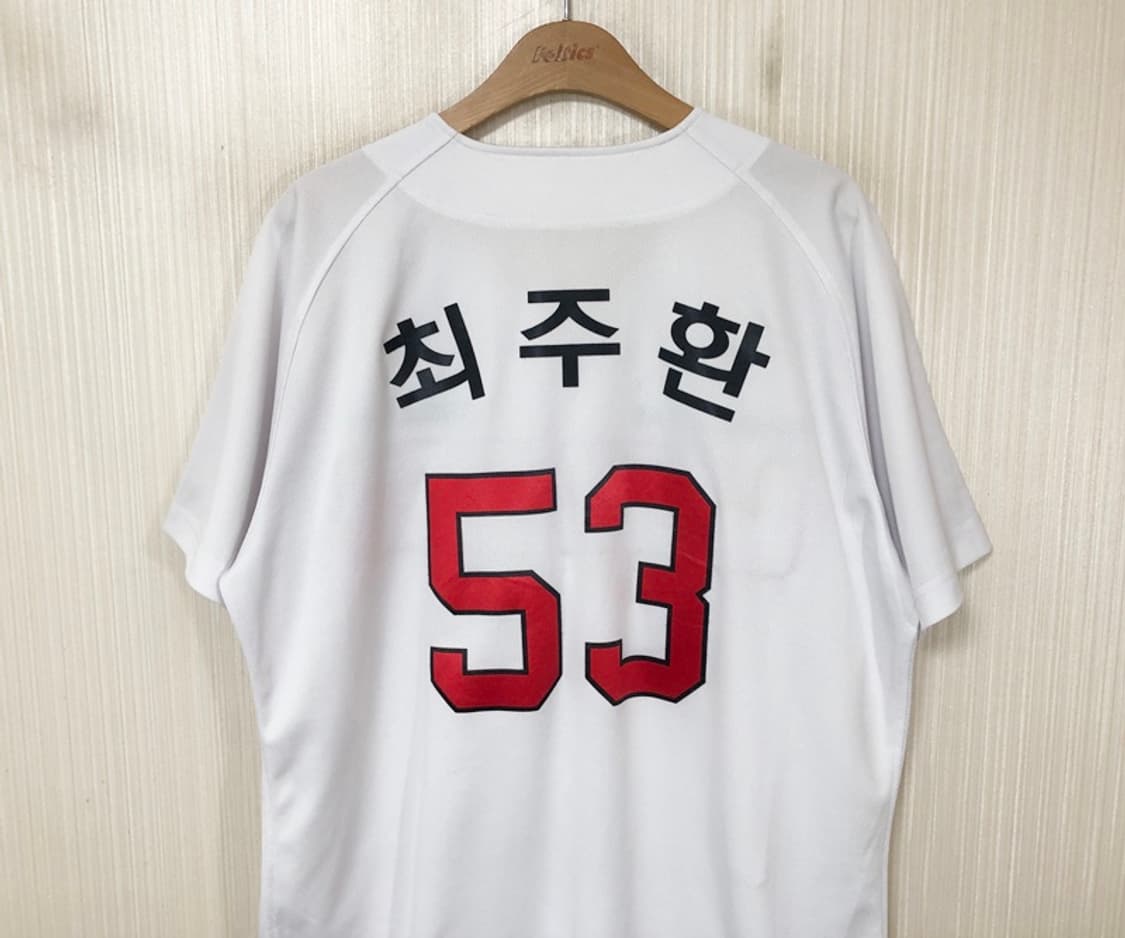 KBO SSG랜더스 홈유니폼/져지 105 #53 최주환 상품이미지9