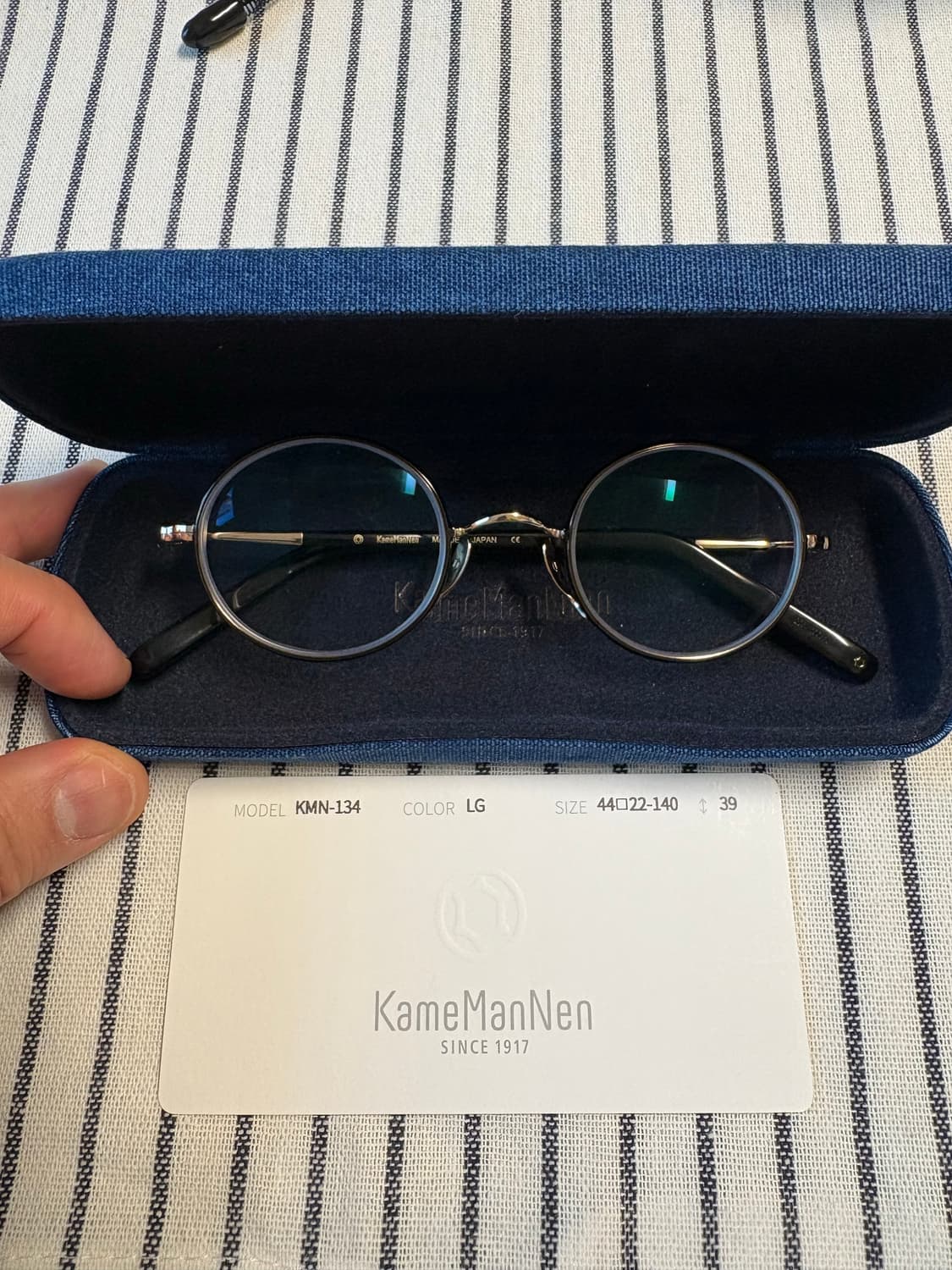 가메마넨 kmn-134 안경 팝니다.  상품이미지1