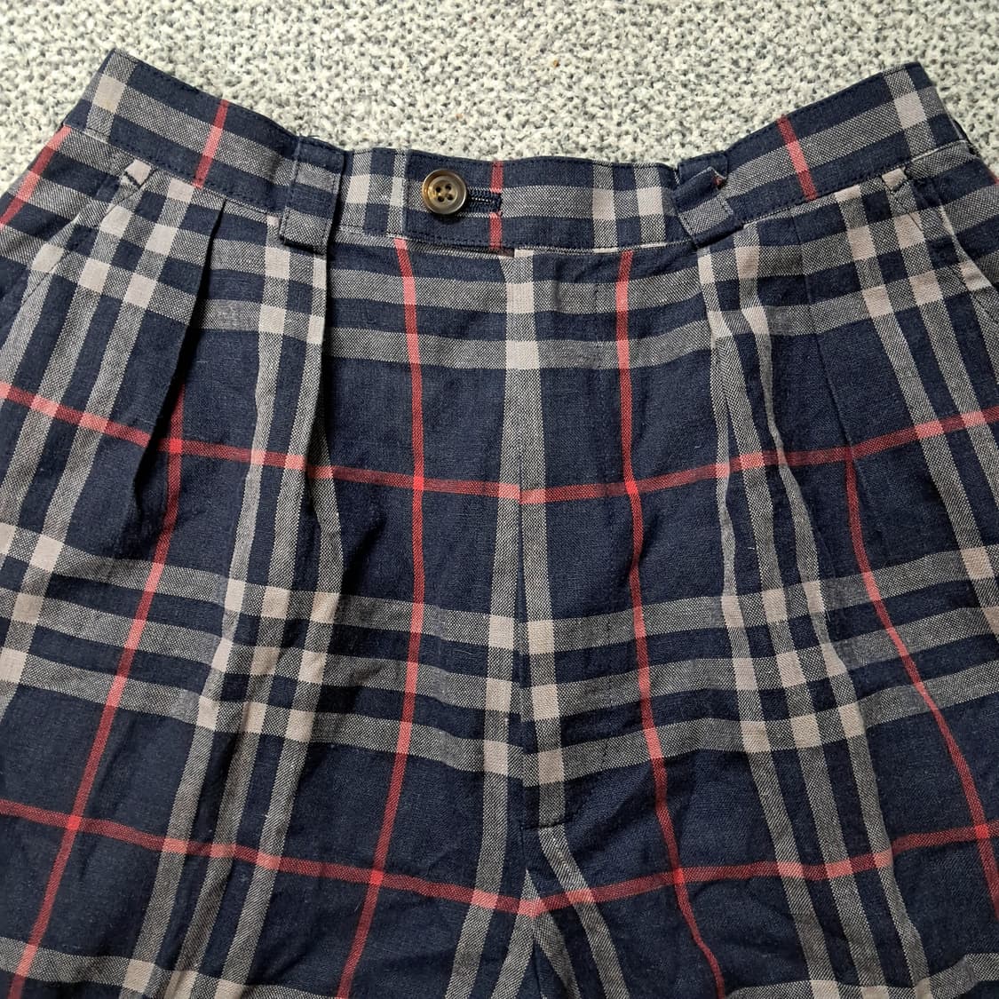 버버리 체크반바지 상품이미지4