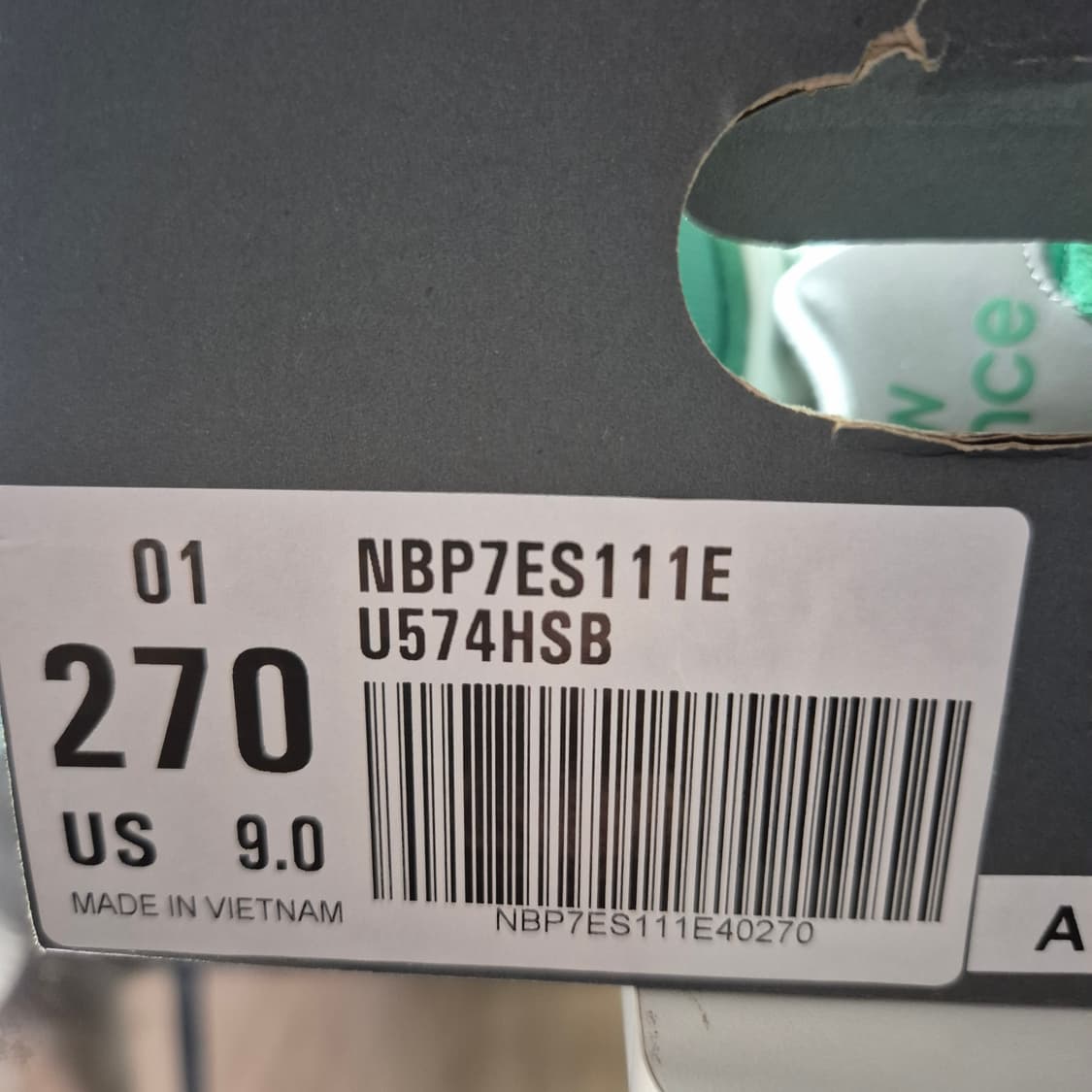 뉴발란스 574 그린 새상품 상품이미지2