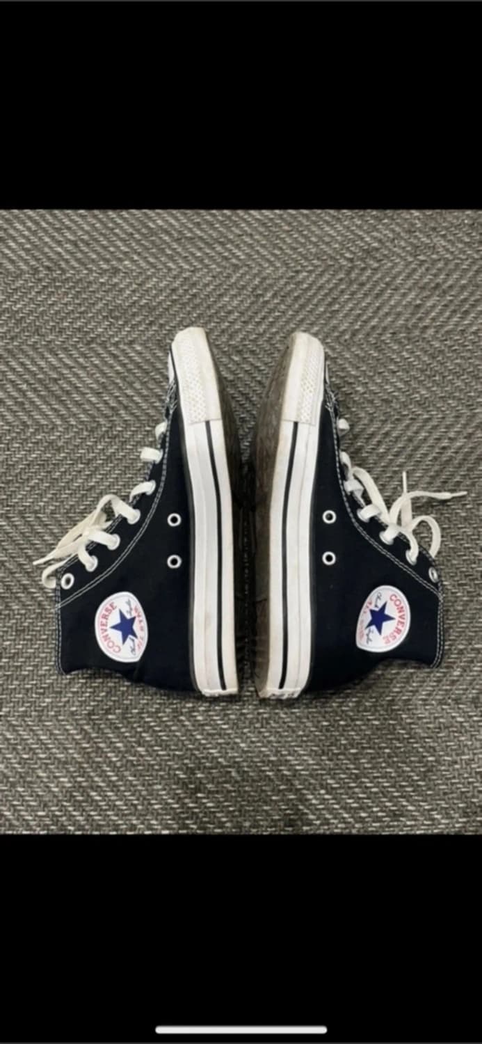 컨버스 하이 블랙 상품이미지2