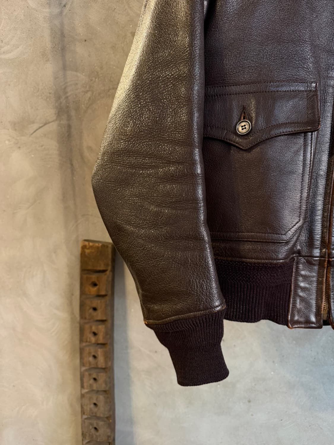 버즈릭슨 G-1 시어링 레더 자켓 남 95 여 66~77 상품이미지8