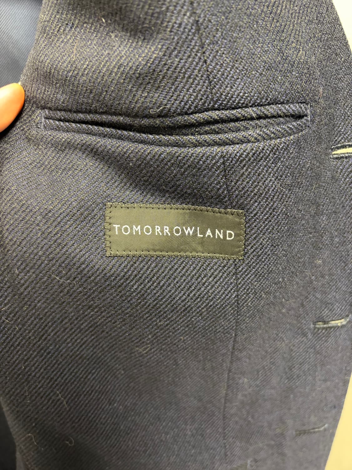 투모로우랜드 제냐 원단 캐쉬미어 울 블레이져 46 size 상품이미지6