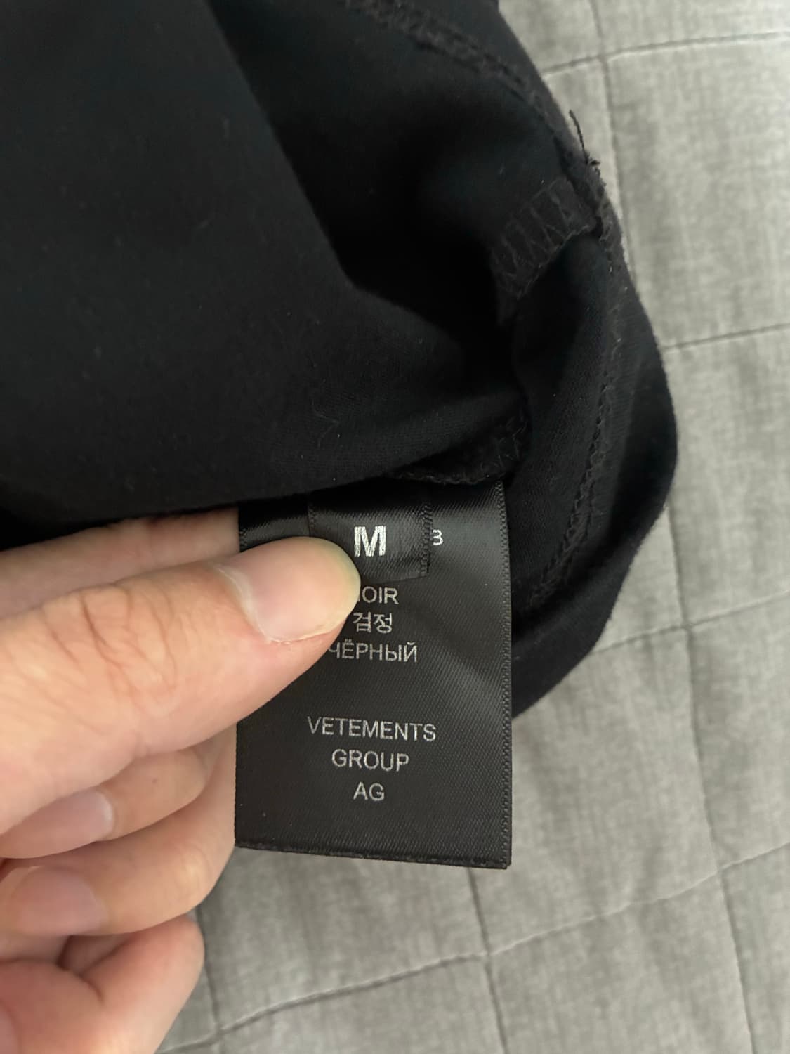 [M] 베트멍 더블 유니콘 반팔 티셔츠 블랙 상품이미지4