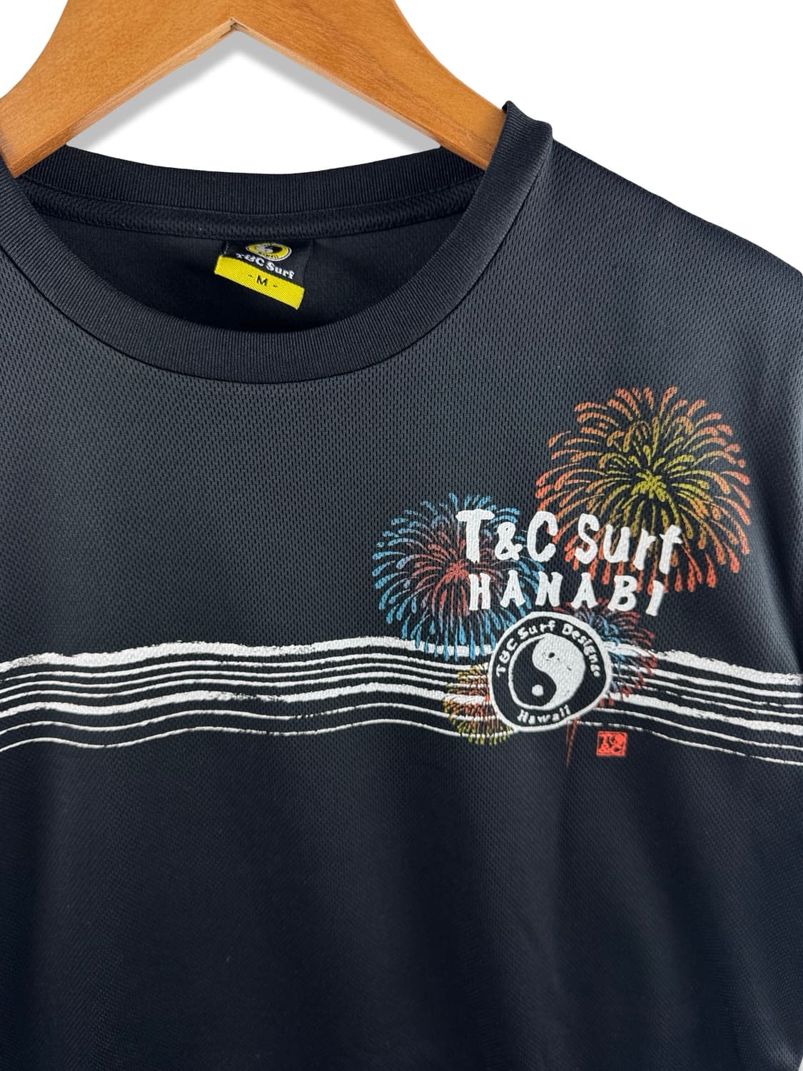 JPN 오리엔탈 음양오행 프린팅 메쉬반팔티3038 상품이미지3