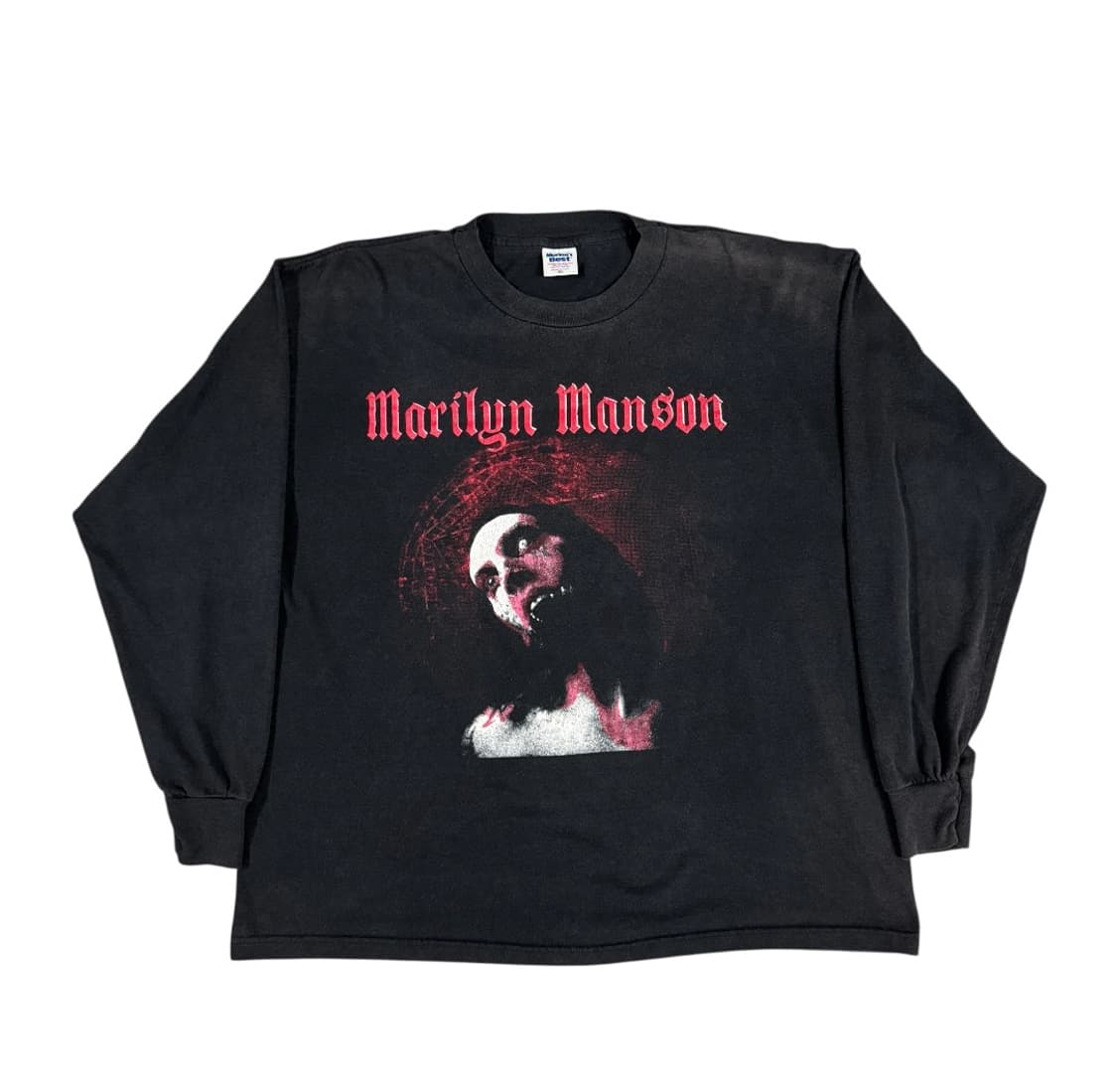 빈티지 90s Marilyn Manson 마릴린맨슨 지저스 롱슬리브 상품이미지1