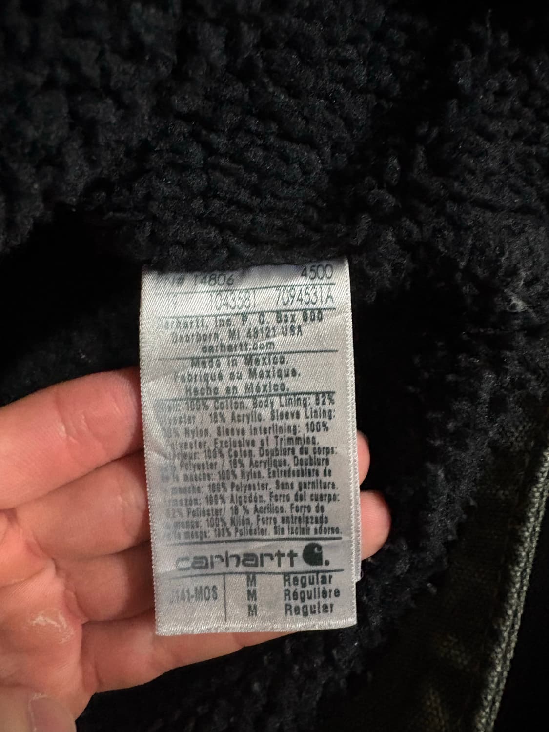 90s 칼하트 J141 시에라 자켓 MOS 상품이미지3