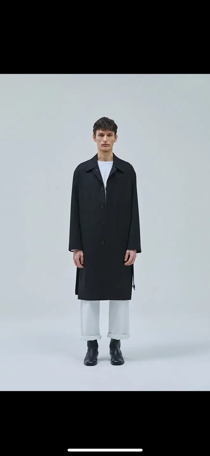 더티셔츠뮤지엄 발마칸코트 싱글코트 상품이미지1